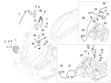 Spannungsreglerern - Elektronisches Steuergerern - Zündspule