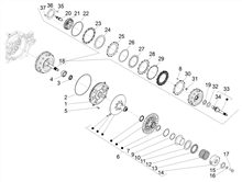 Getriebene riemenscheeiben
