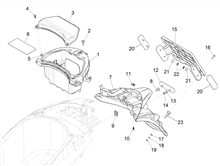 Hinterabdeckung - Kotflügellappen