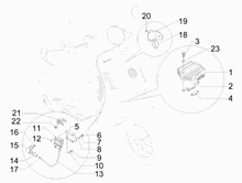 Spannungsreglerern - Elektronisches Steuergerern - Zündspule