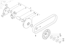 Antriebsriemenscheibe