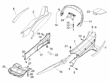 Seitenabdeckung - Spoiler
