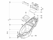 Schutzhelmgehäuse - Untersitz