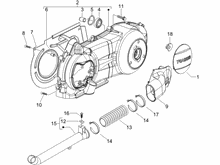 Kurbelwelledeckel - Kühlung kurbelgehäuse