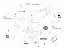 Plaketten - Verzierungen