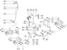 Bremschlauchen - Bremszangen