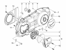 Kurbelwelledeckel - Kühlung kurbelgehäuse