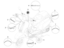 Plaketten - Verzierungen