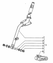 Stoßdämpfer hinten