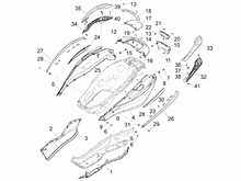 Seitenabdeckung - Spoiler
