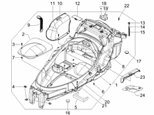 Schutzhelmgehäuse - Untersitz