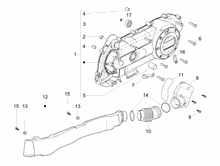 Kurbelwelledeckel - Kühlung kurbelgehäuse
