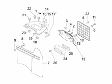 Hinterabdeckung - Kotflügellappen