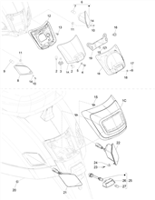 Hinterleuchten - Blinkleuchten