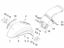 Radgehäuse - Radkotflügel