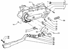 Befestigung schaltsegment