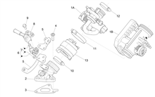Drosselkörper - Einspritzdüse – Ansaugstutzen