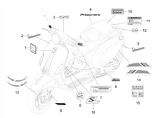 Plaketten - Verzierungen