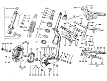 Engine securing part