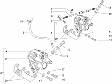Bremschlauchen - Bremszangen