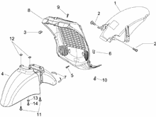 Radgehäuse - Radkotflügel