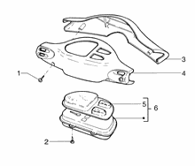 Stoßdämpfer hinten