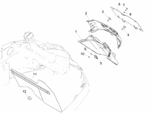 Hinterabdeckung - Kotflügellappen