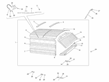 Vorderes Handschuhfach  - Schild-Rückseite