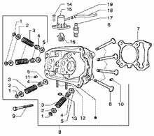 Kurbelwelle-pleuelstange-kurbelzapfen einheit