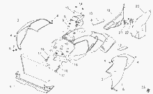 Sitz - Gepäckträger