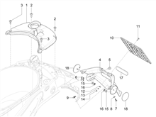 Hinterabdeckung - Kotflügellappen