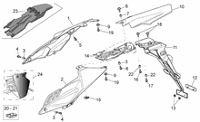 Lenkstange - Instrumenteneinheit