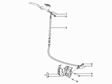 Bremschlauchen - Bremszangen