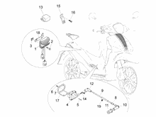 Spannungsreglerern - Elektronisches Steuergerern - Zündspule