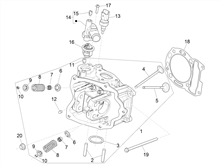 Einhait Kopf - Ventil