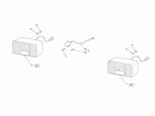 Hinterleuchten - Blinkleuchten