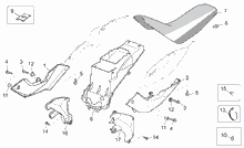 Sitz - Gepäckträger