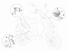 Spannungsreglerern - Elektronisches Steuergerern - Zündspule