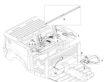 Schutzhelmgehäuse - Untersitz
