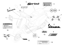 Plaketten - Verzierungen