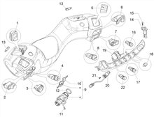 Wechselschalter - Umschalter - Druckschalter - Schalter
