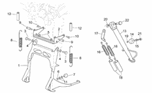 Fussrasten - Ständer