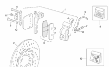Hinterrad trommelbremse