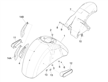 Radgehäuse - Radkotflügel