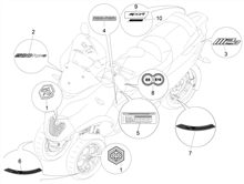 Plaketten - Verzierungen