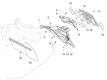 Hinterabdeckung - Kotflügellappen