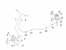 Bremschlauchen - Bremszangen