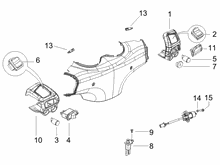 Wechselschalter - Umschalter - Druckschalter - Schalter