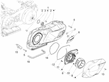 Kurbelwelledeckel - Kühlung kurbelgehäuse