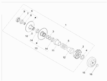 Getriebene riemenscheeiben